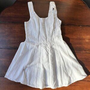Japna Chic White Dress with Adjustable Straps Size M